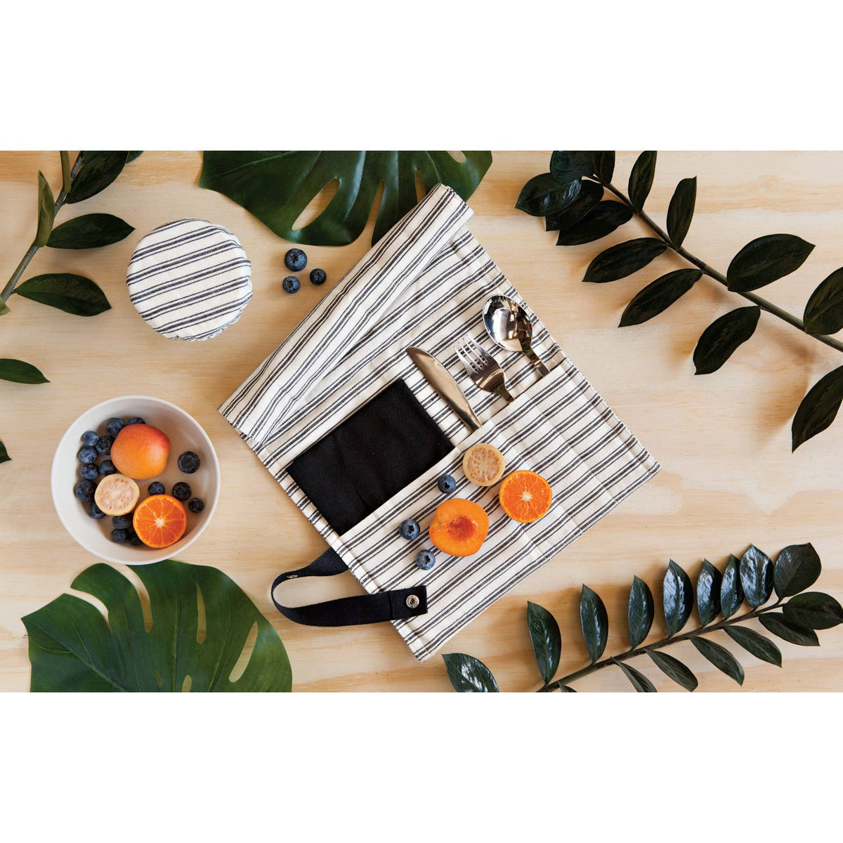 Ticking Stripe Mini Bowl Cover Set