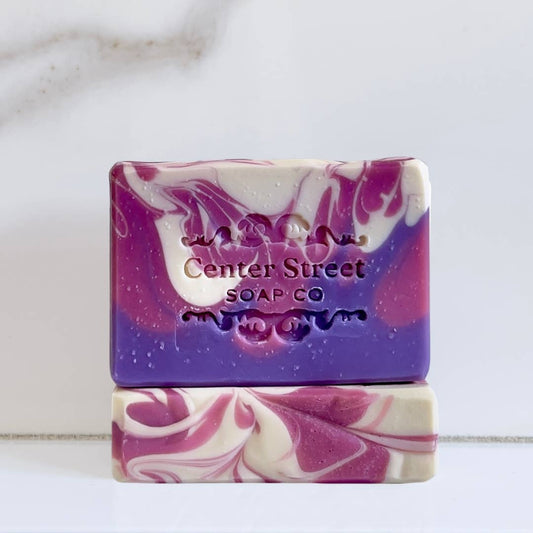 Raspberry Ginger Ale Vegan Handmade Soap Bar
