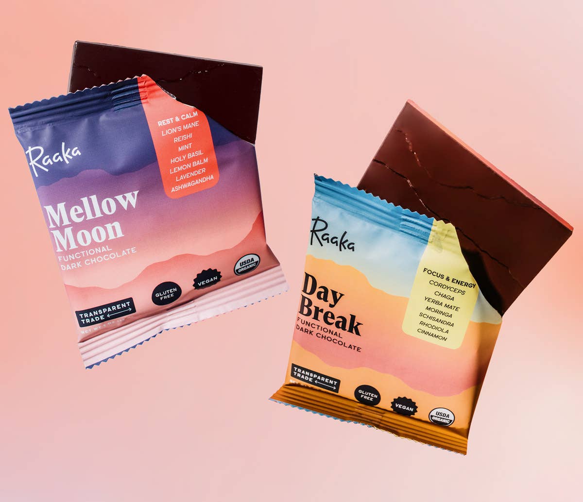 Mellow Moon Functional Dark Chocolate