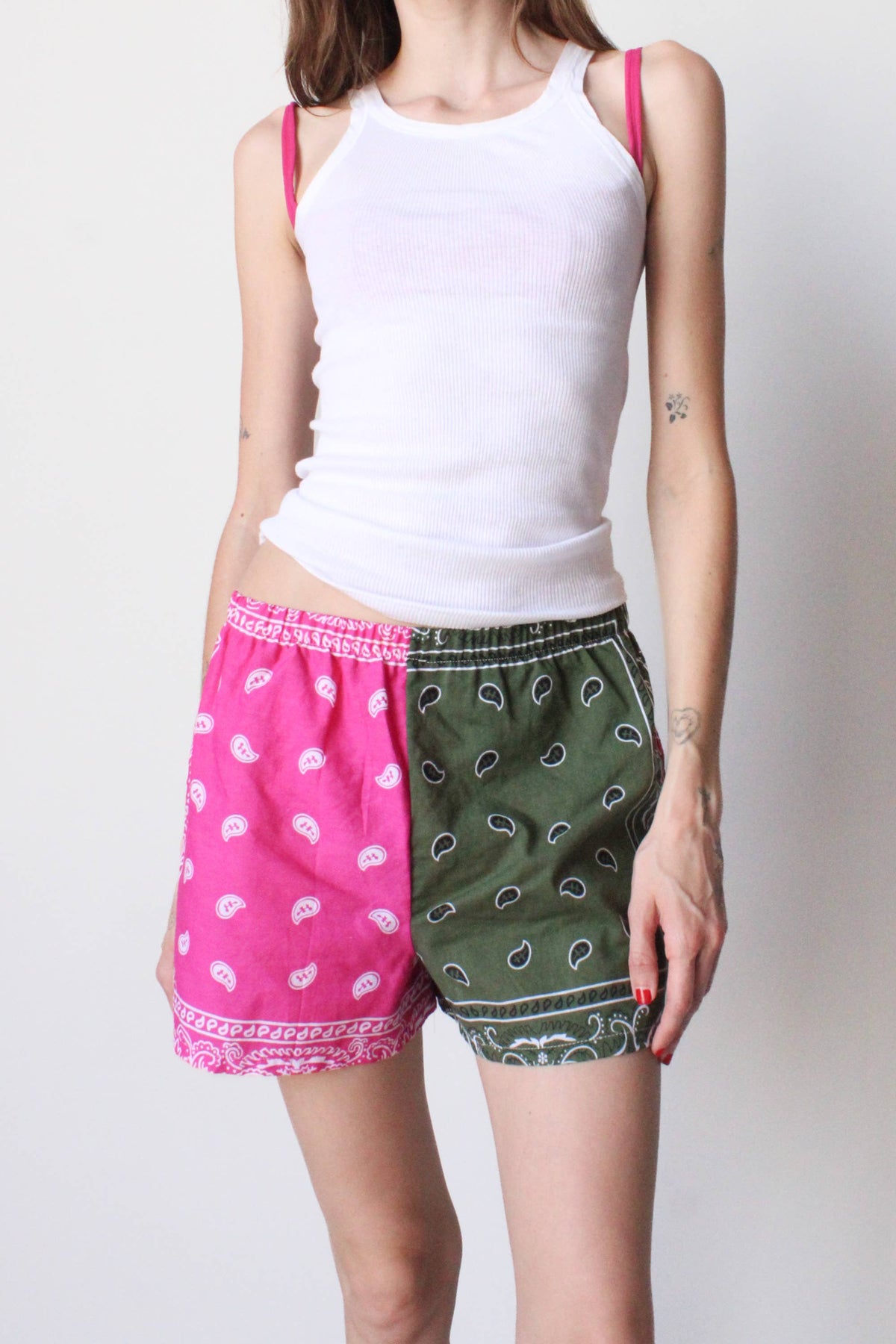 Bandana Pieced Short