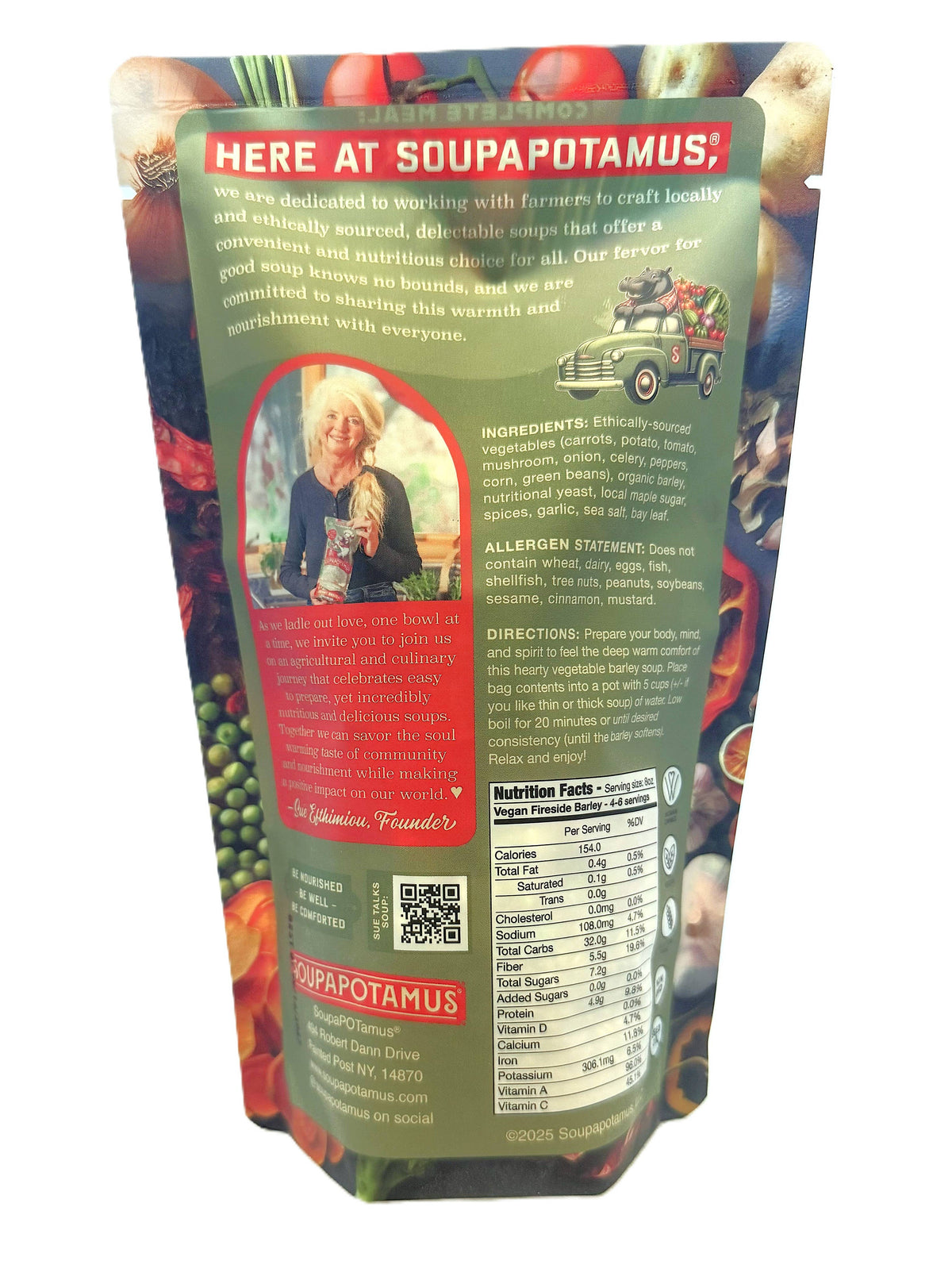 SoupaPOTamus Fireside Barley Shelf-Stable Dry Soup