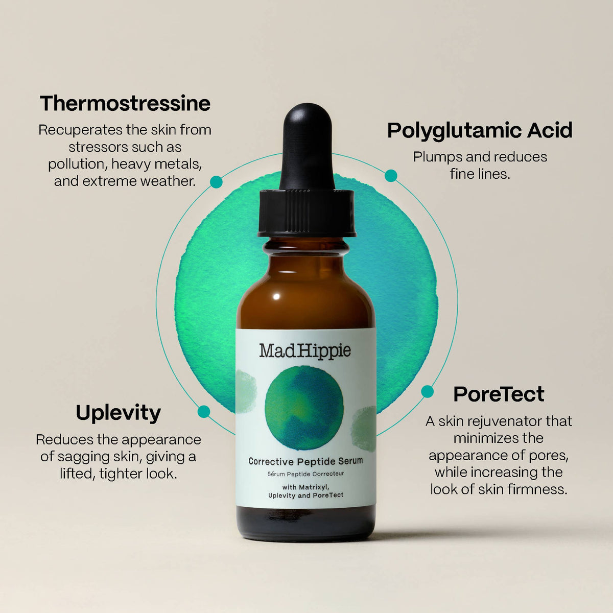 Mad Hippie Corrective Peptide Serum