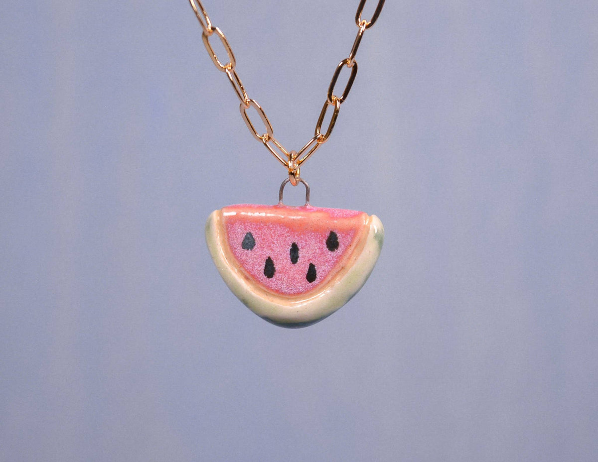 Watermelon Charm Necklace