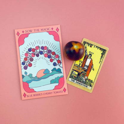 Blueberries Cherry Tomato Tarot Garden