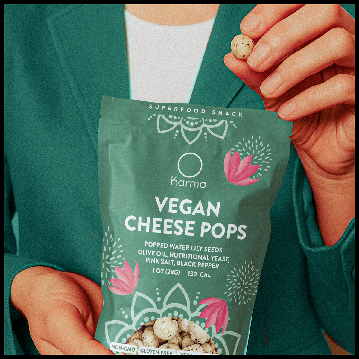 Vegan Cheese Lily Seed Pops