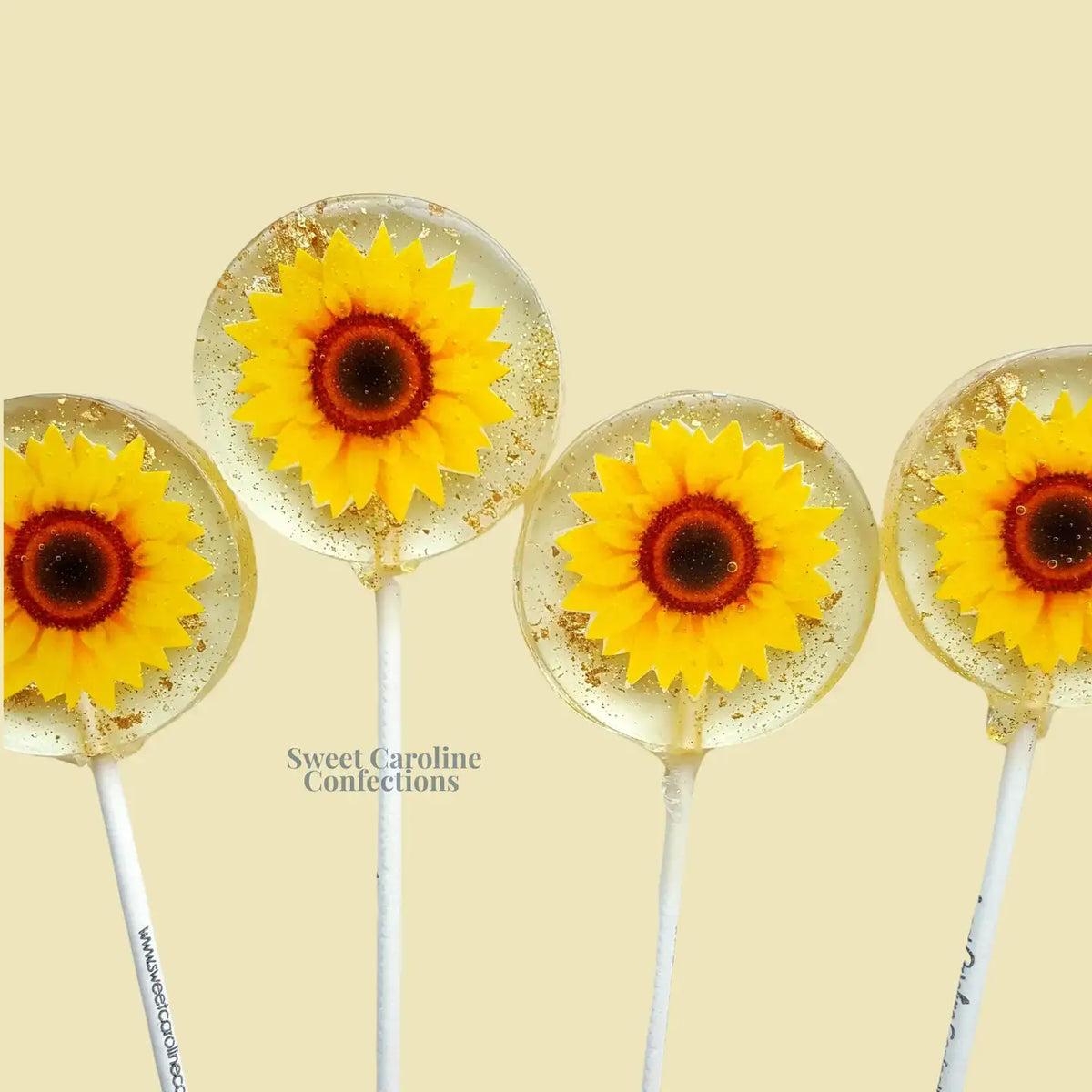 Sunflower Lollipops, Black Cherry Flavor