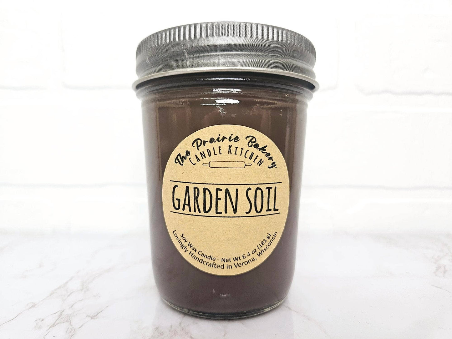 Garden Soil Scented Soy Wax Candle