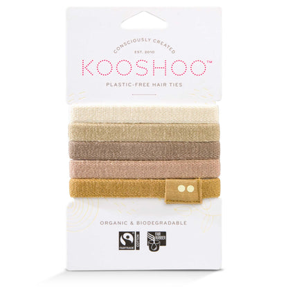Plastic-free Hair Ties