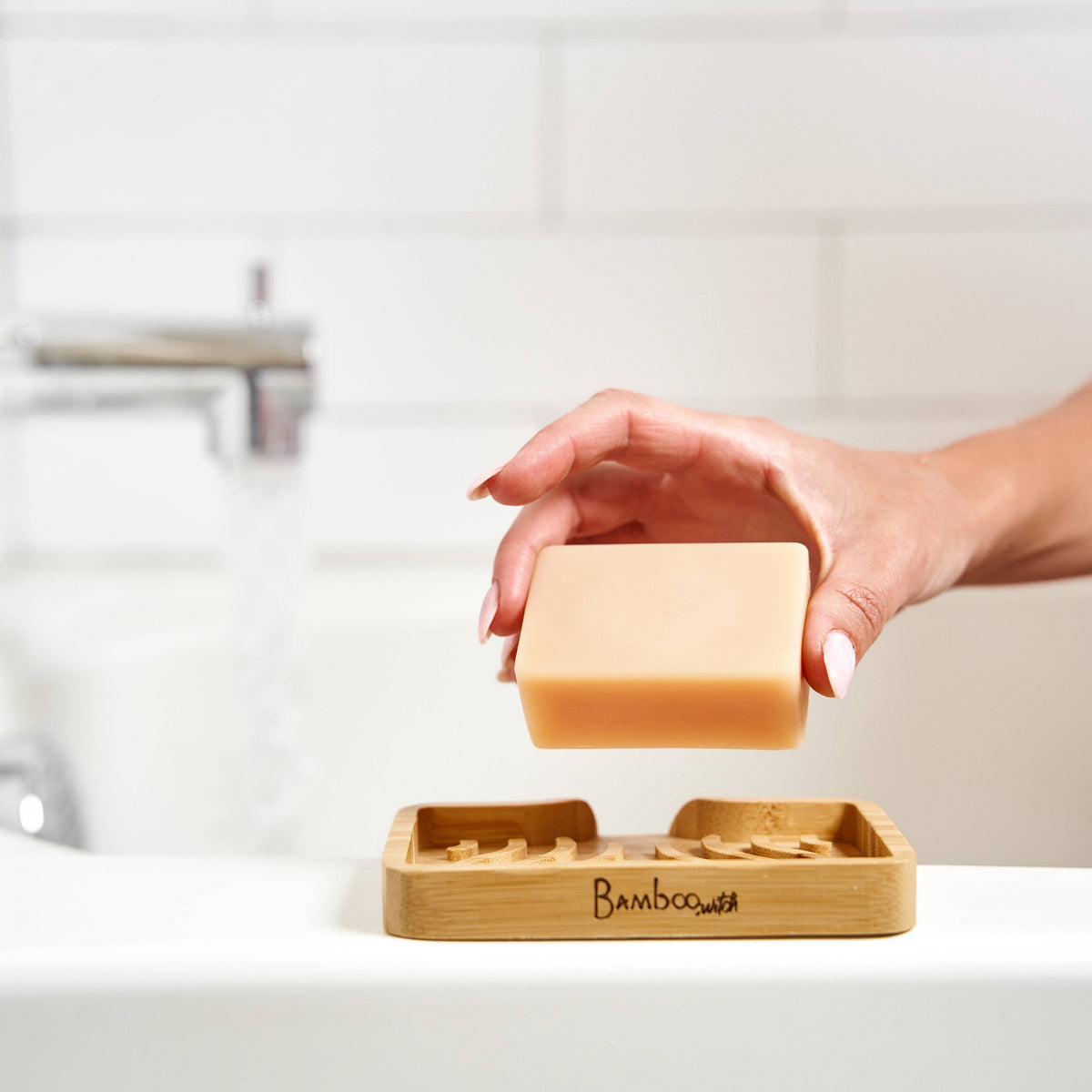 Draining Bamboo Soap Lift