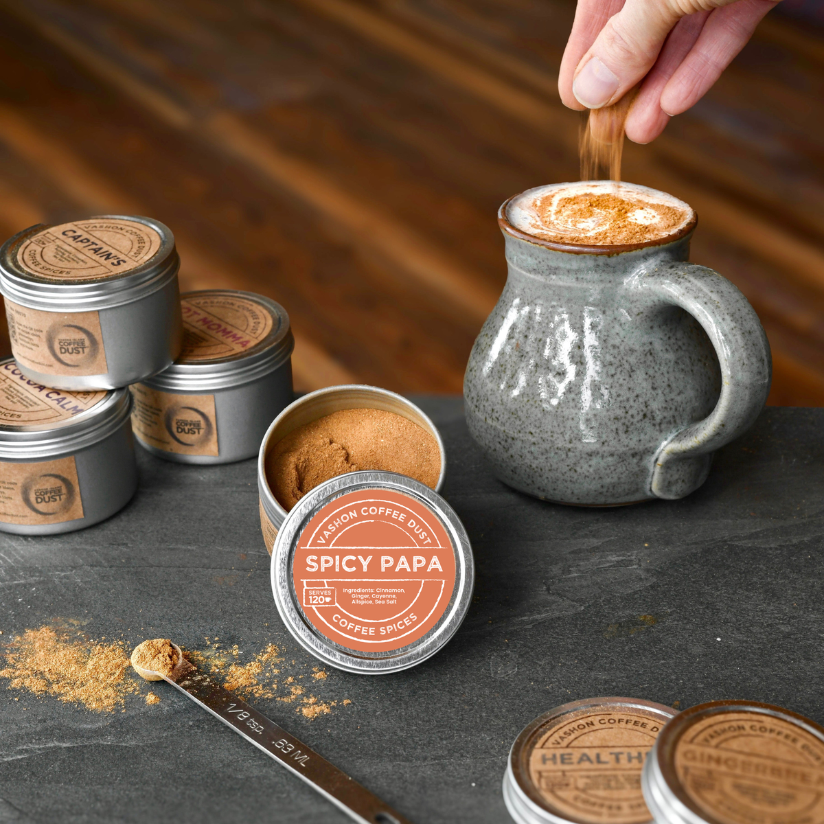 Spicy Papa Coffee Dust