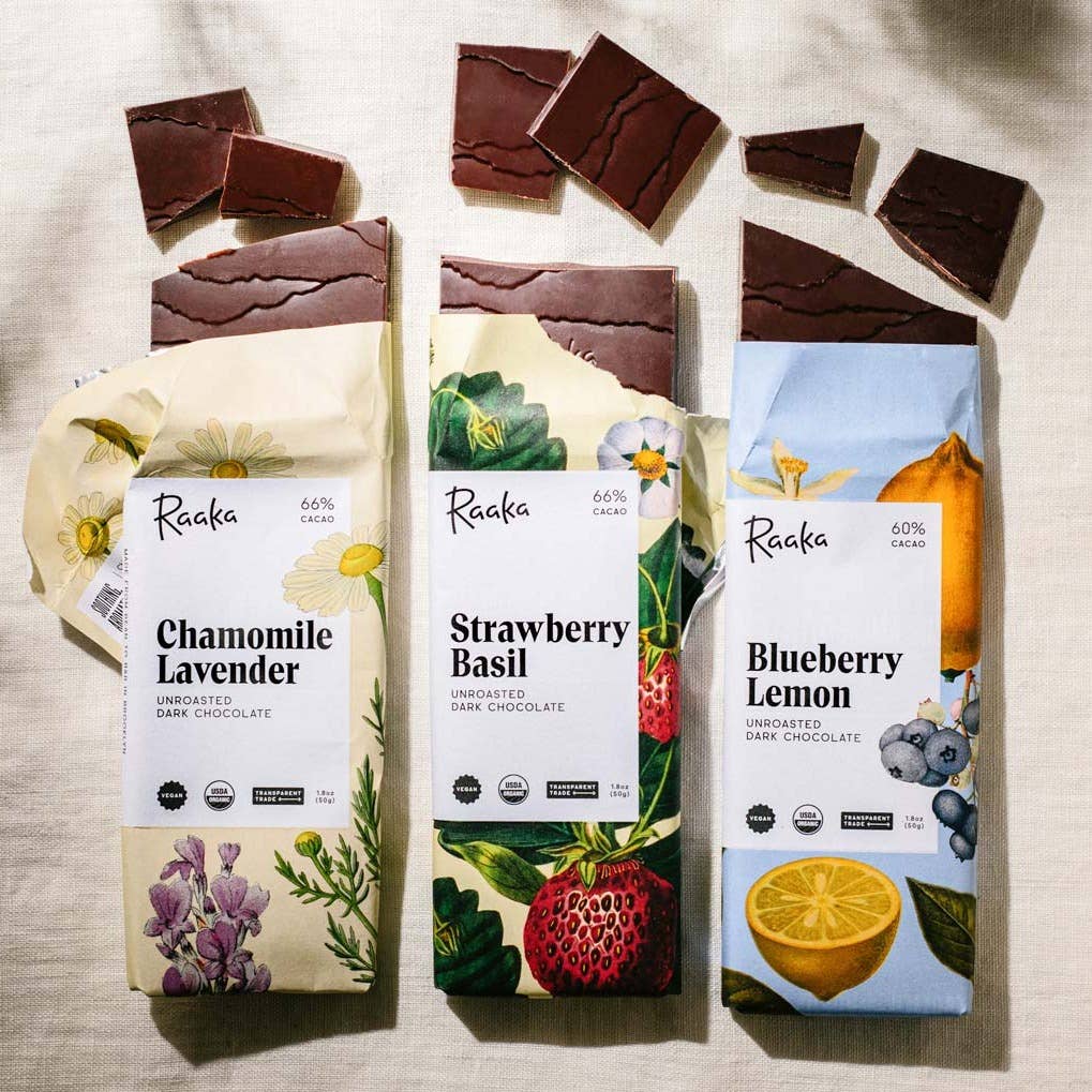 66% Strawberry Basil Bar - Spring Easter Limited Batch