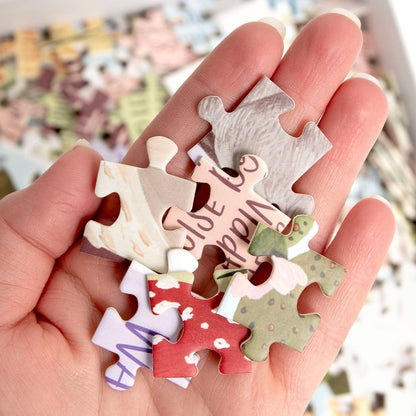 Flora & Fauna Facts - 500 Piece Jigsaw Puzzle