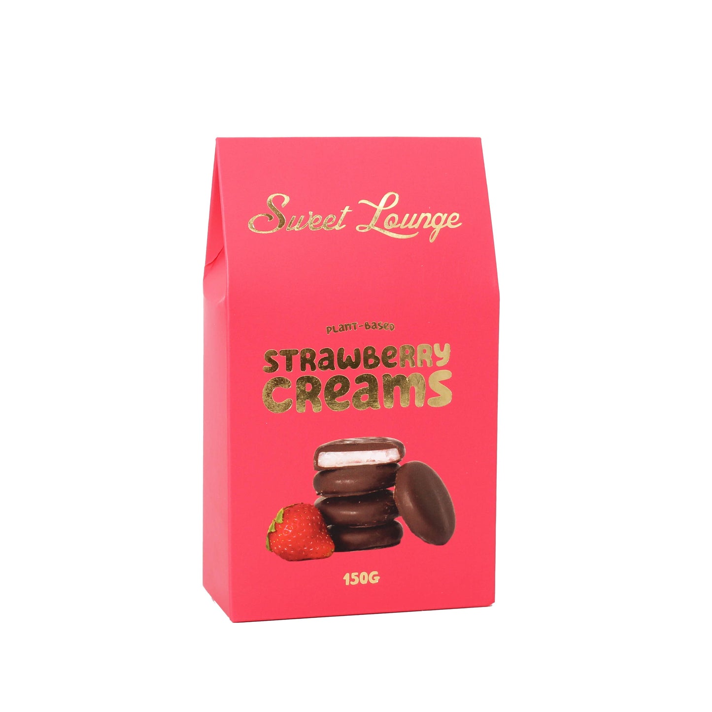 Plant-Based Chocolate Strawberry Creams