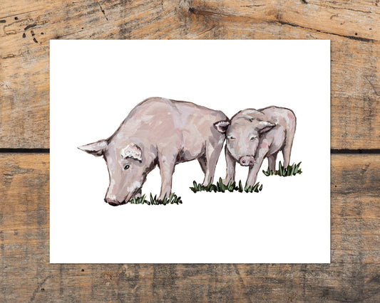 Dawn & Dusk Art Print