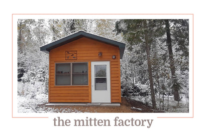 Eco-Friendly, Upcycled Women's Mittens