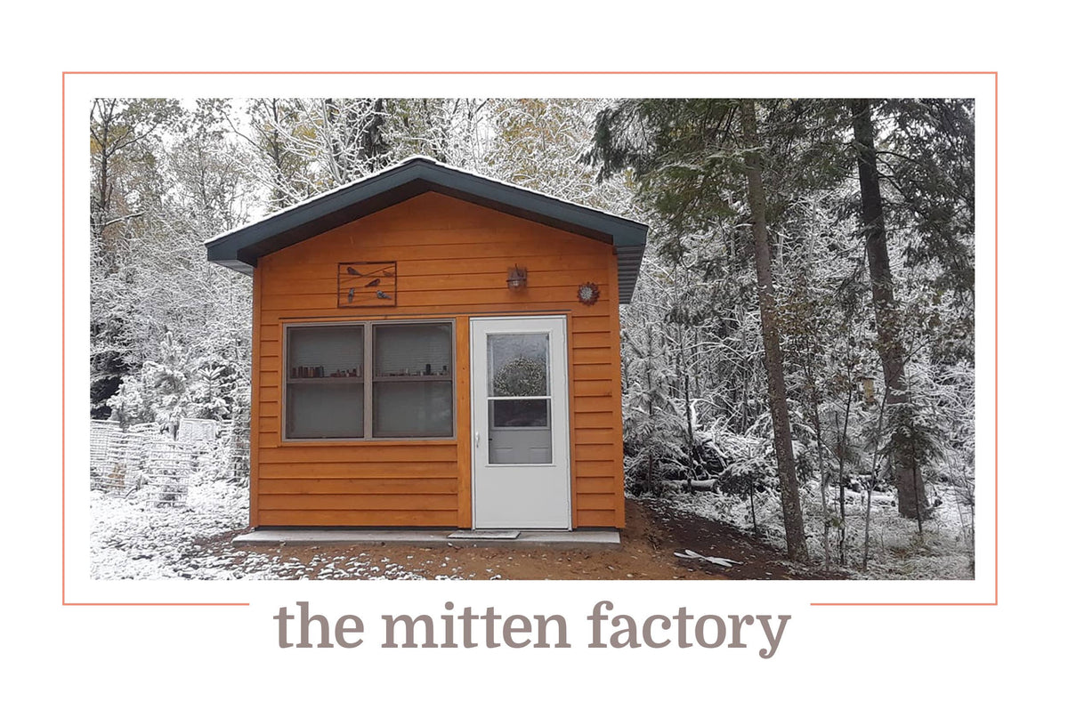 Eco-Friendly, Upcycled Women's Mittens