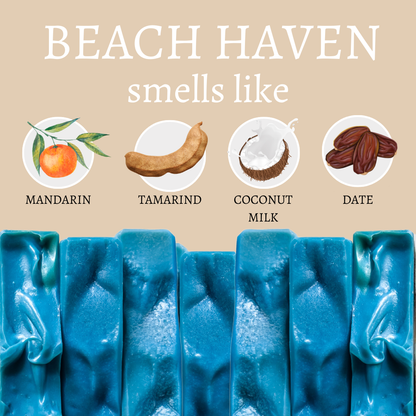 Beach Haven Summer Handmade Soap Bar