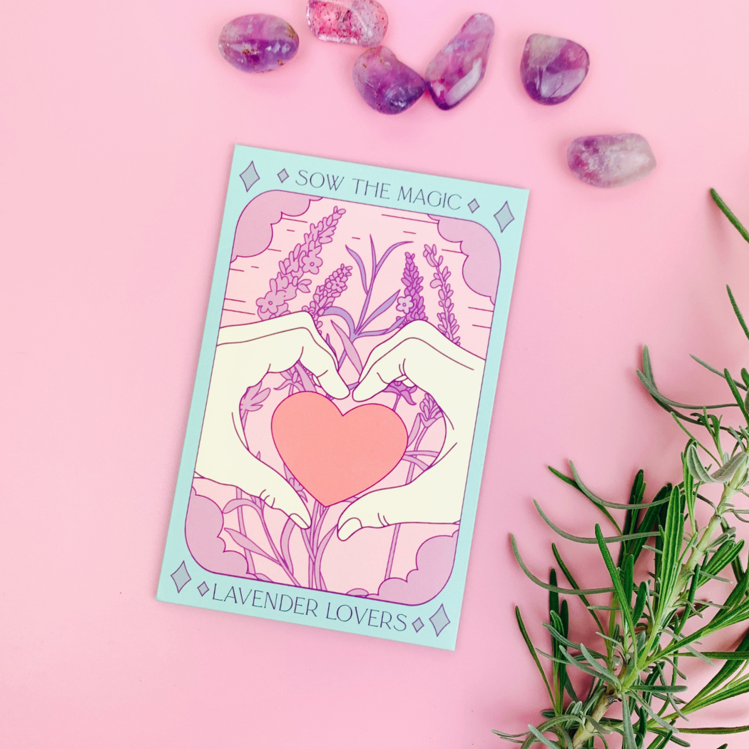 Lavender Lovers Tarot Garden