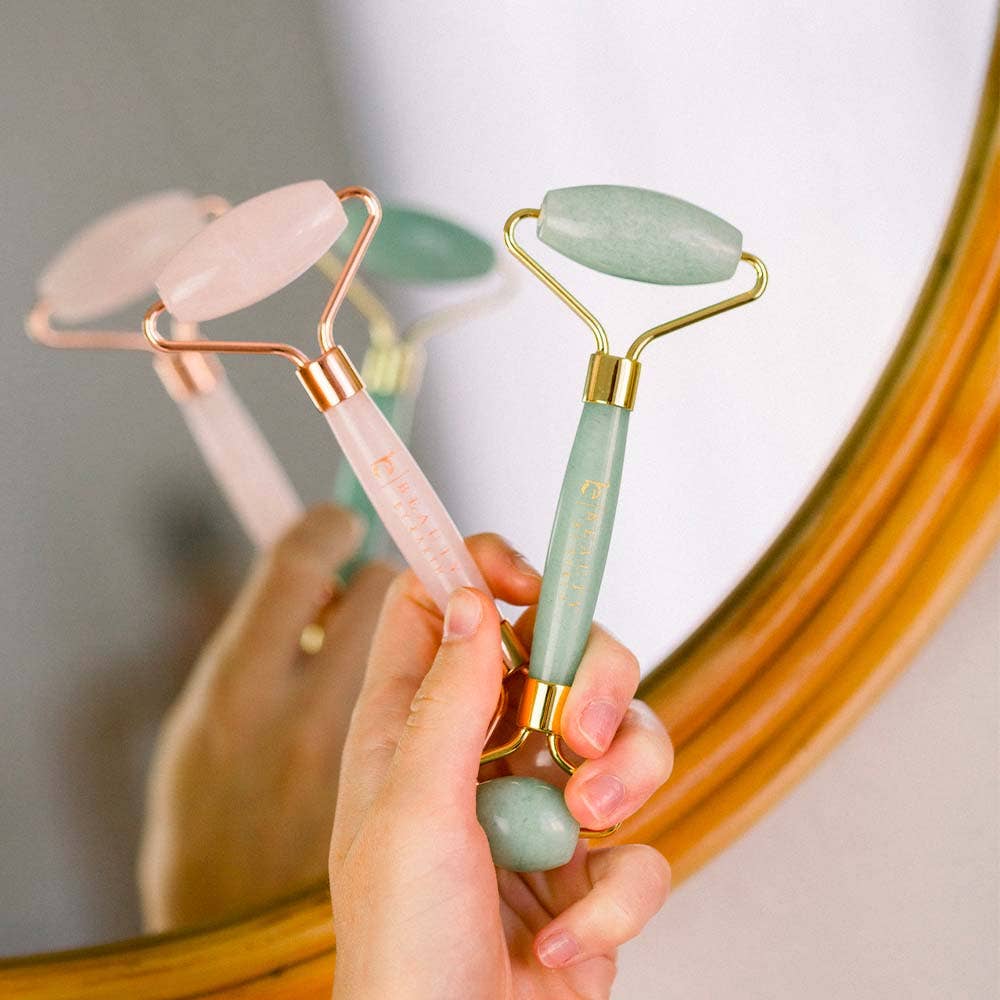 Rose Quartz Face Roller