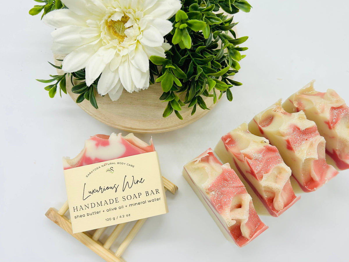 Luxurious Wine Handmade Soap Bar