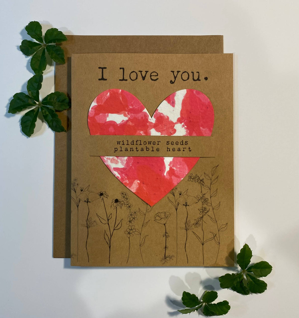 Plantable Valentine, I Love You