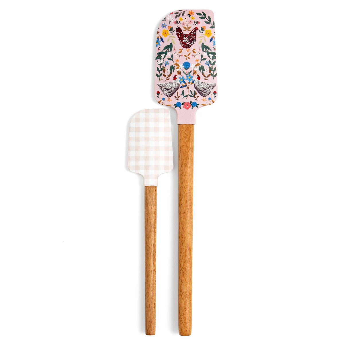 Chicken & Flowers Spatula Set