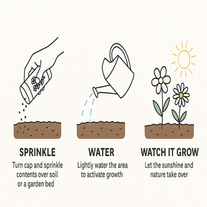 Save The Bees Garden Shaker Can