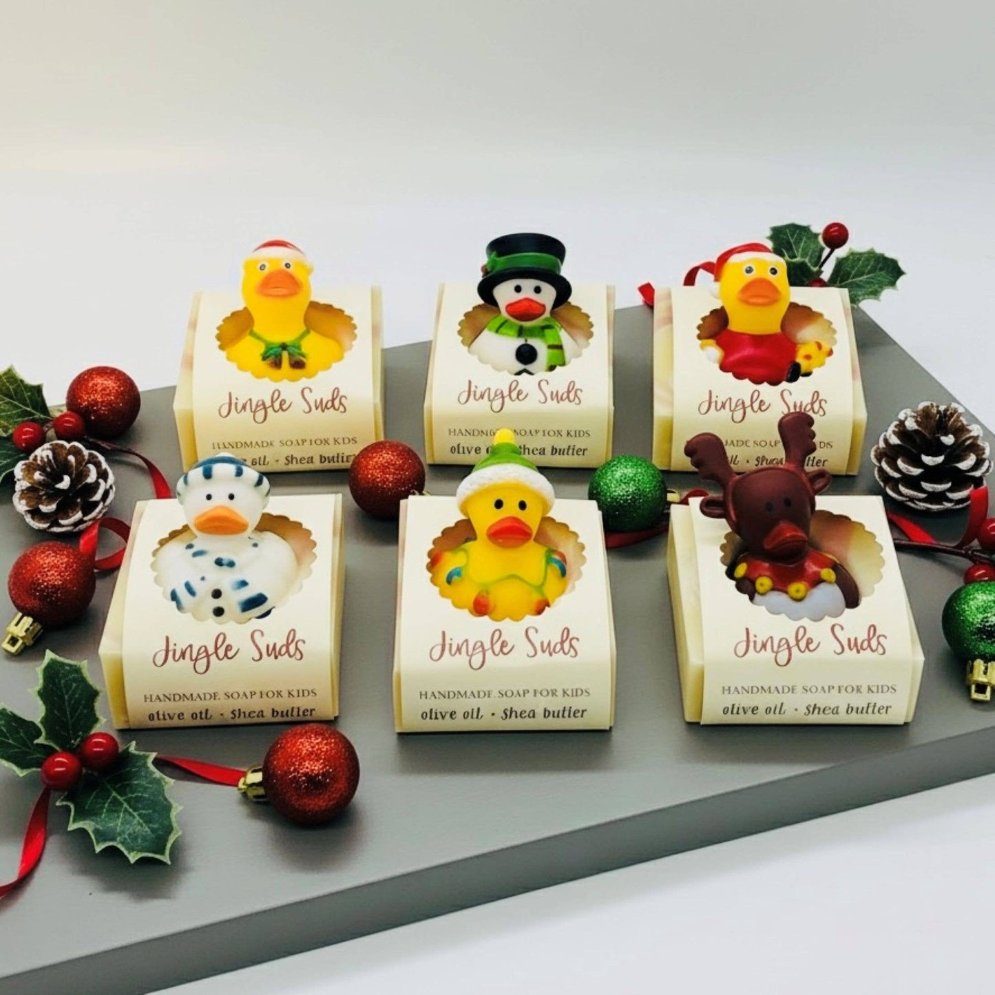 Jingle Suds Holiday Handmade Soap Bar