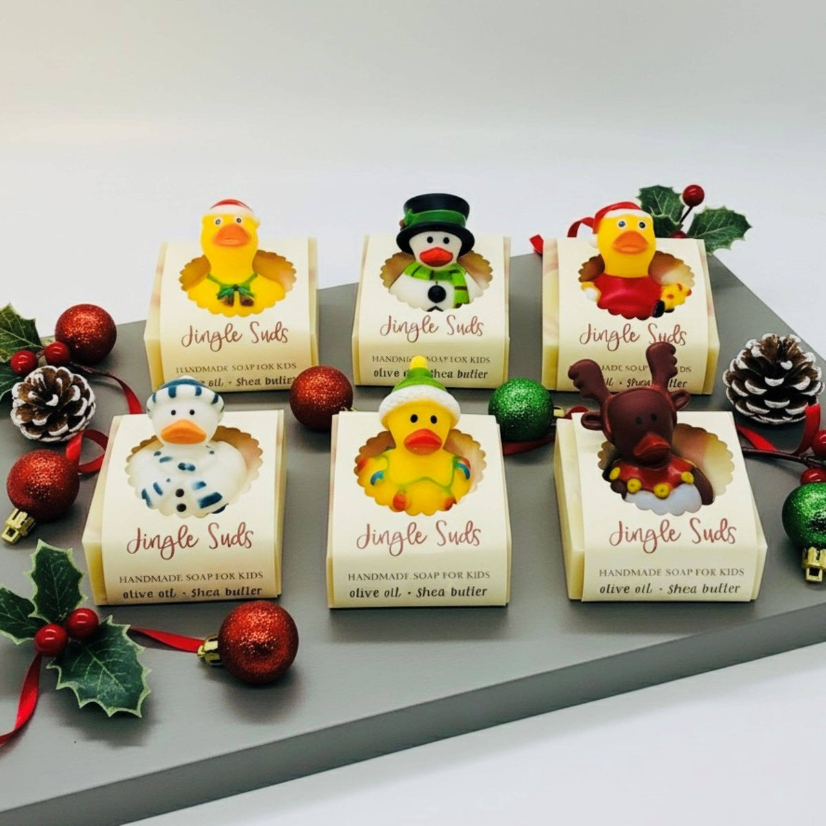 Jingle Suds Holiday Handmade Soap Bar