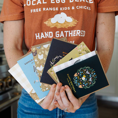 You're Impeckable Chicken Greeting Card