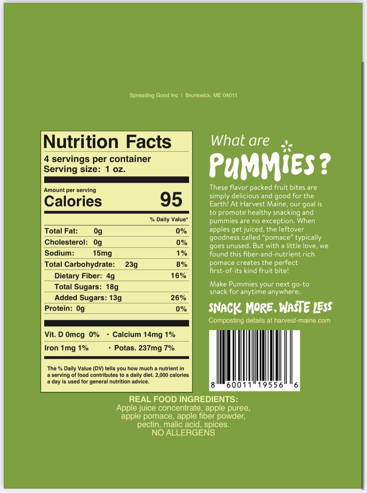 Apple Pie Fruit Bite Pummies