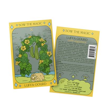 Luffa Gourd Garden