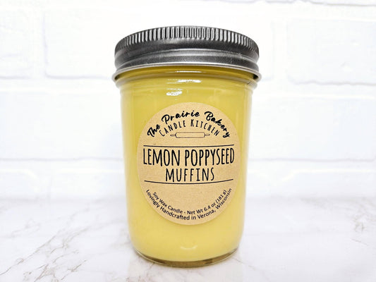 Lemon Poppy Seed Muffins Scented Soy Wax Candle