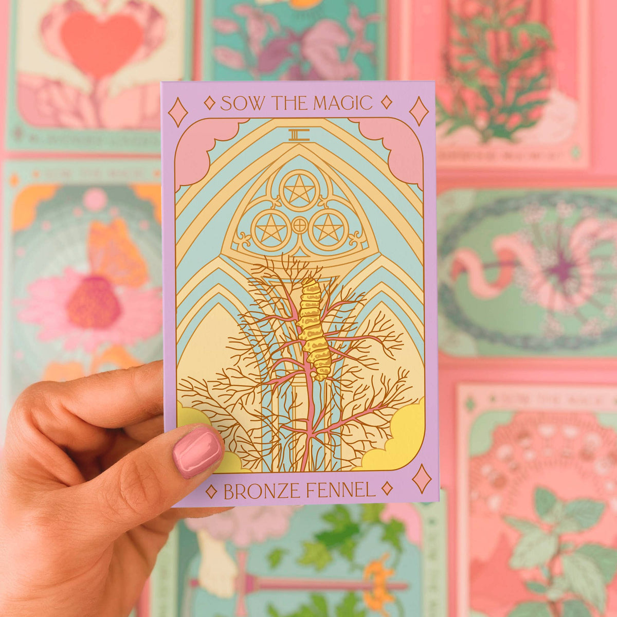 Bronze Fennel Tarot Garden