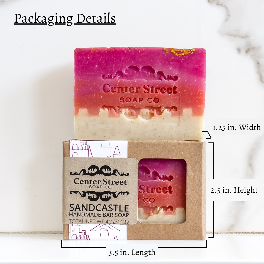 Sandcastle Summer Handmade Bar Soap