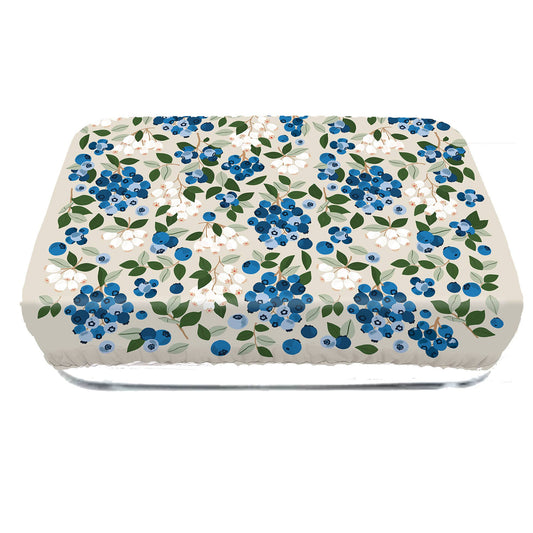 Blueberry Field Dish Cover
