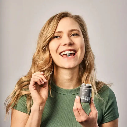 Fluoride-Free Toothpaste Tablets, Charcoal Mint