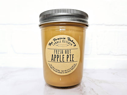 Fresh Hot Apple Pie Scented Soy Wax Candle