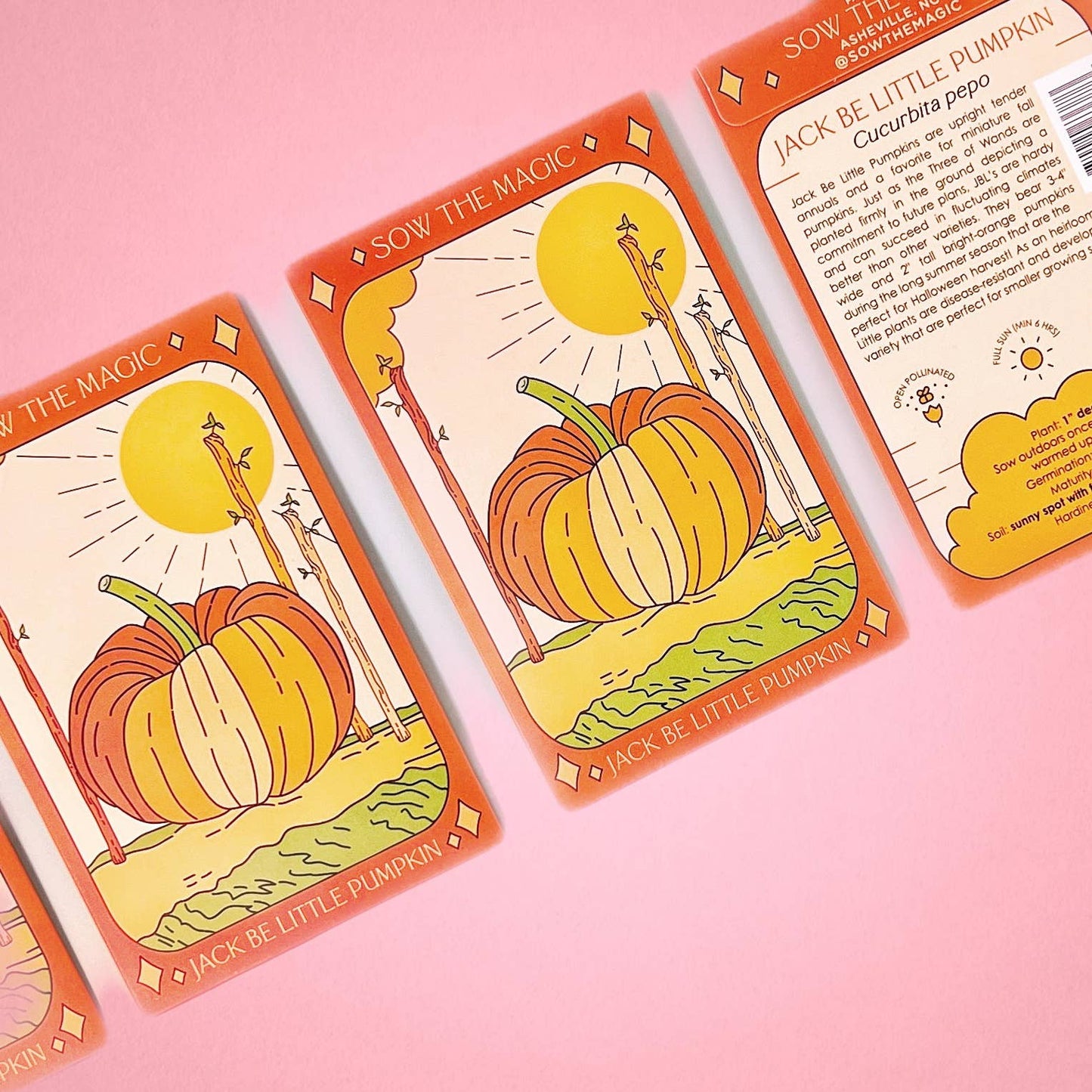 Jack Be Little Pumpkin Tarot Garden