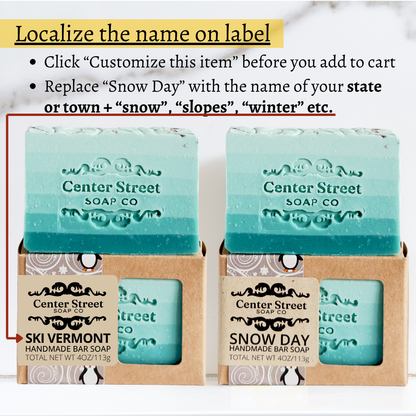 Snow Day Handmade Bar Soap