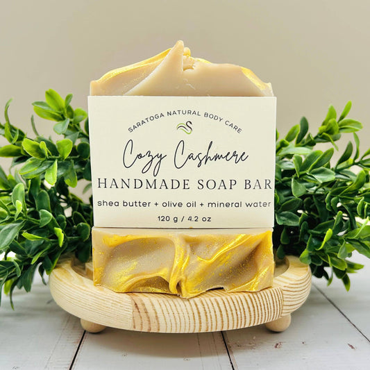 Cozy Cashmere Handmade Soap Bar