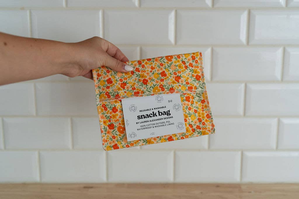 Snack/ Sandwich Reusable Bag