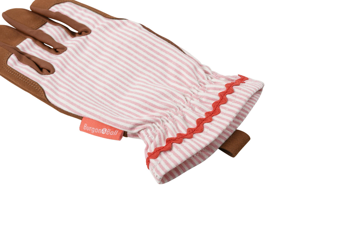 Blush Stripe Gloves