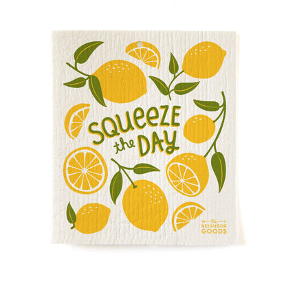 Fruit Stand (Lemon, Orange, Cherry), Sponge Cloth Set