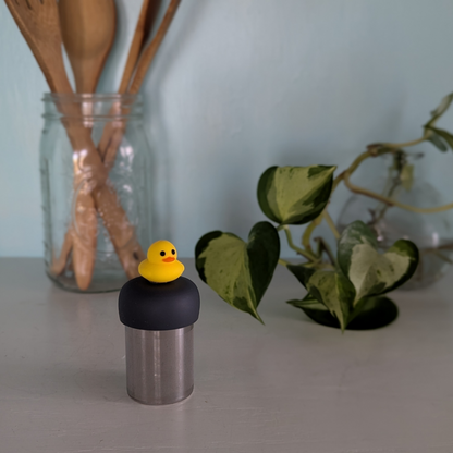 Yellow Duck Floating Tea Steeper