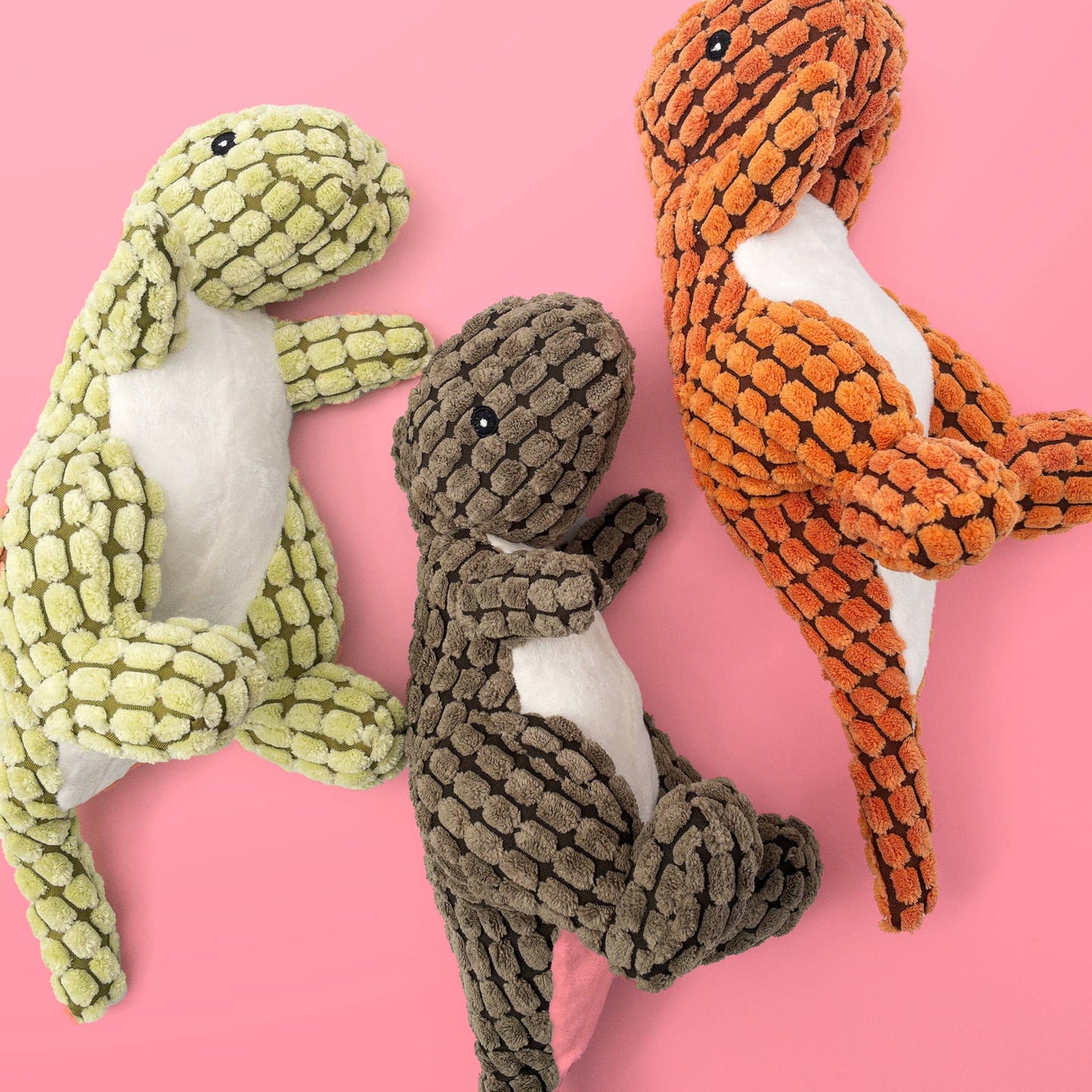 Dino T-Rex Plush Dog Toy