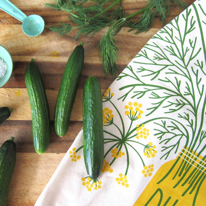 Fresh Herbs Tea Towel Set