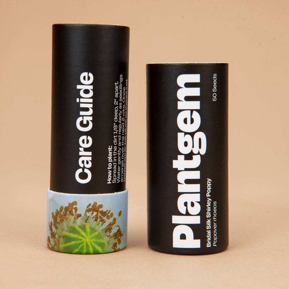 Shirley Poppy Bridal Silk - 100 Seeds