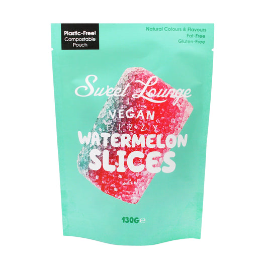 Vegan Fizzy Watermelon Slices