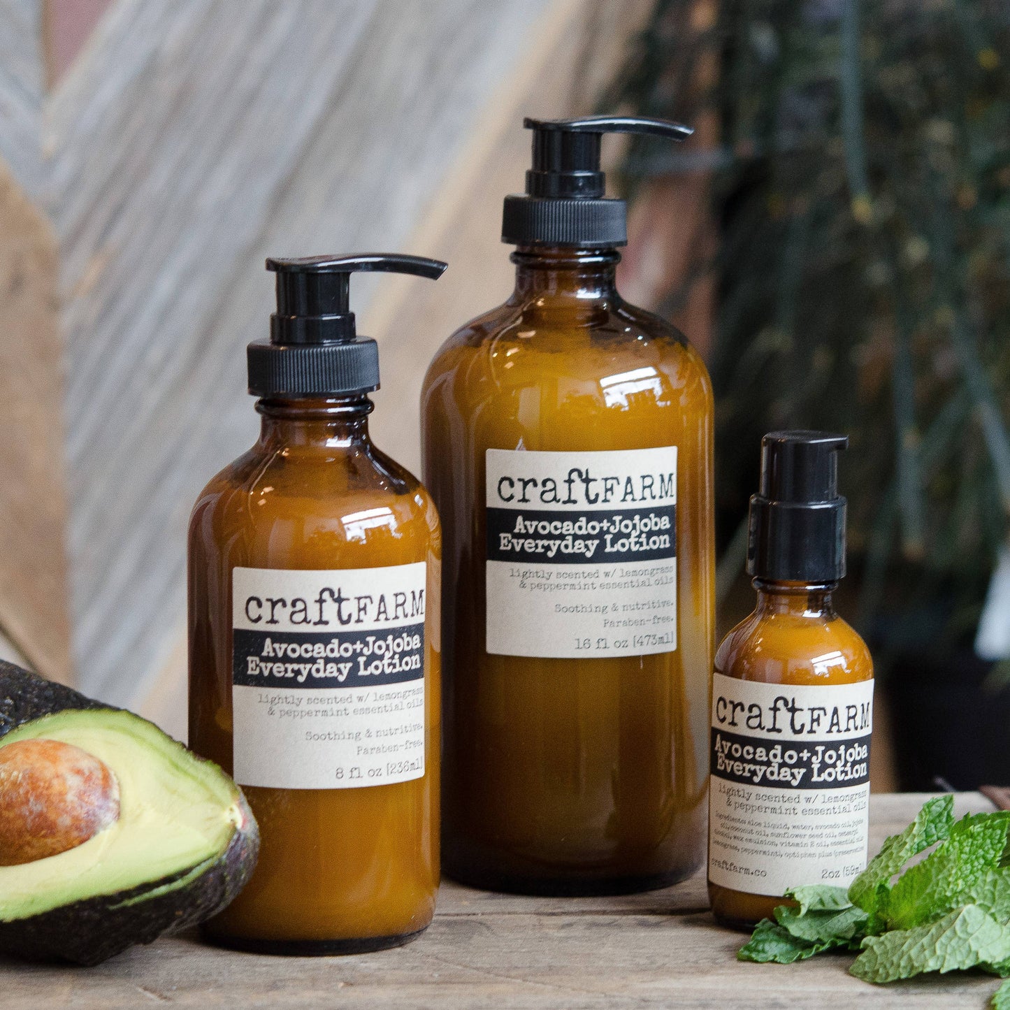 Avocado+Jojoba Everyday Lotion 8oz